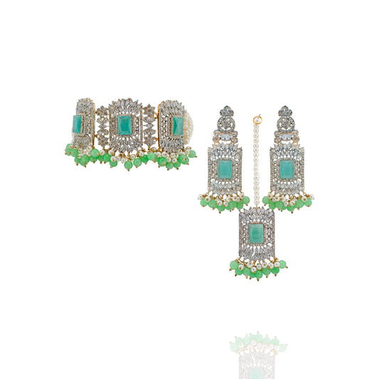 Neha - Choker & Earrings Set