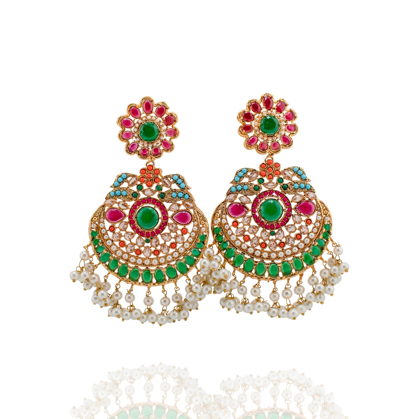 Zehna - Necklace & Earrings Set