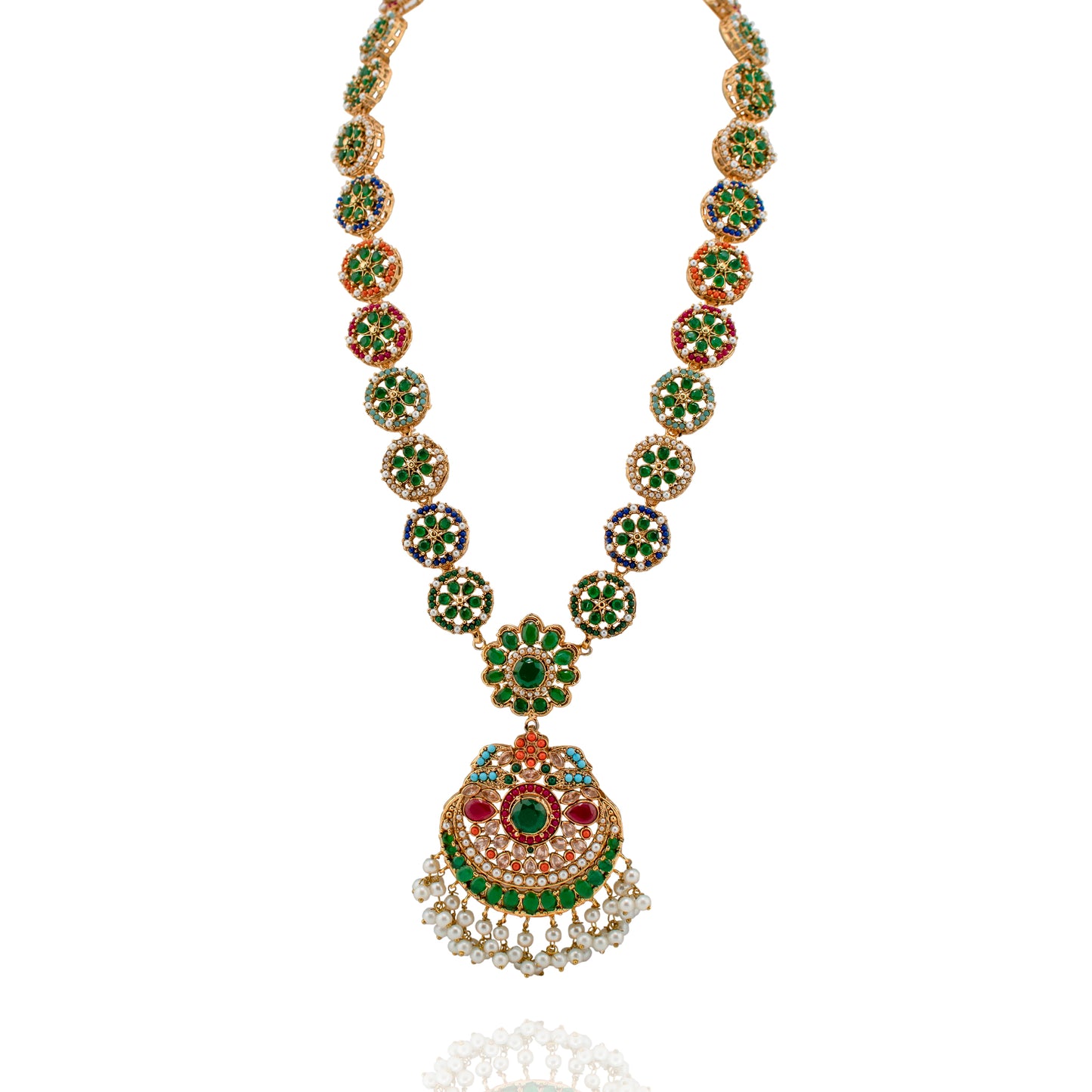 Zehna - Necklace & Earrings Set