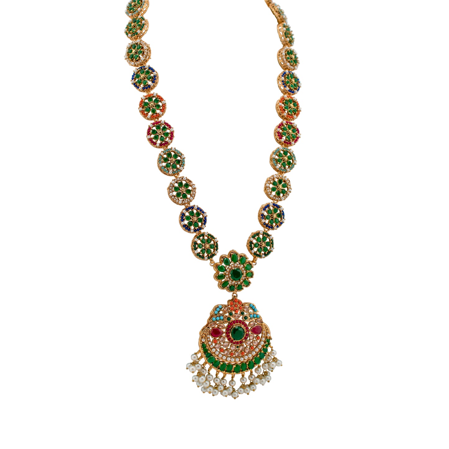 Zehna - Necklace & Earrings Set