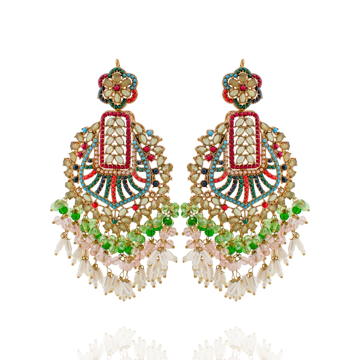 Myra - Earrings & Teekah Set