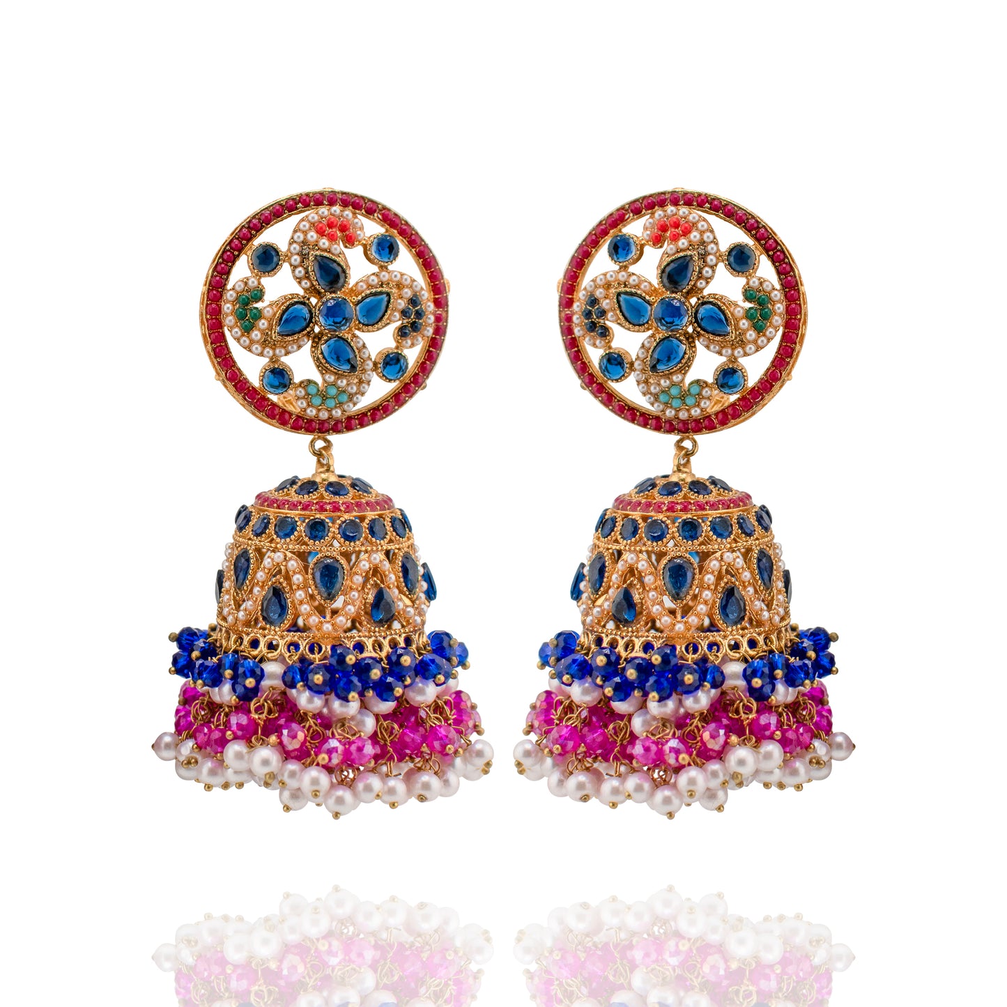 Zaina - Jhumka & Teekah Set