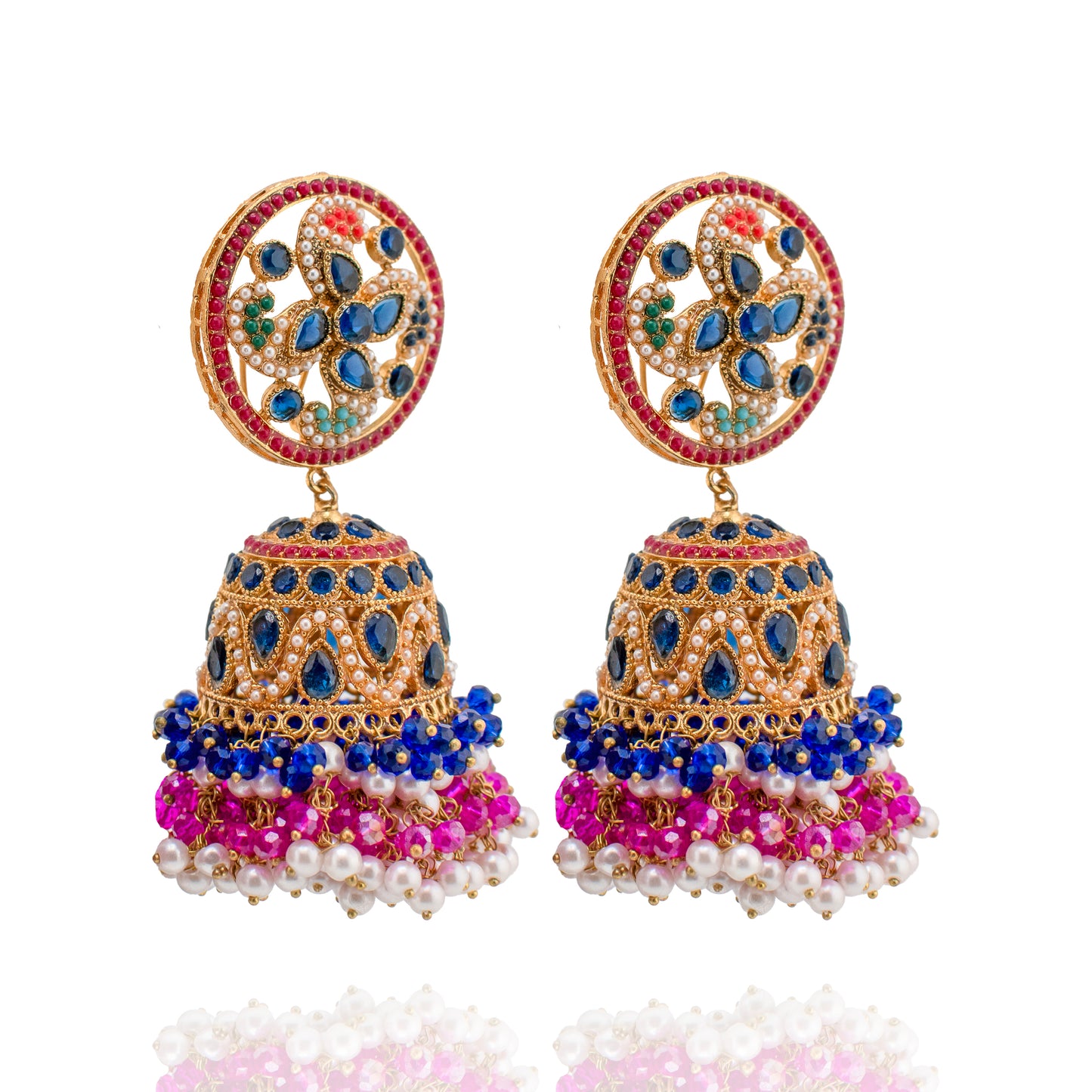 Zaina - Jhumka & Teekah Set