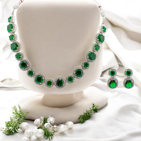 Alina - Necklace & Earrings Set