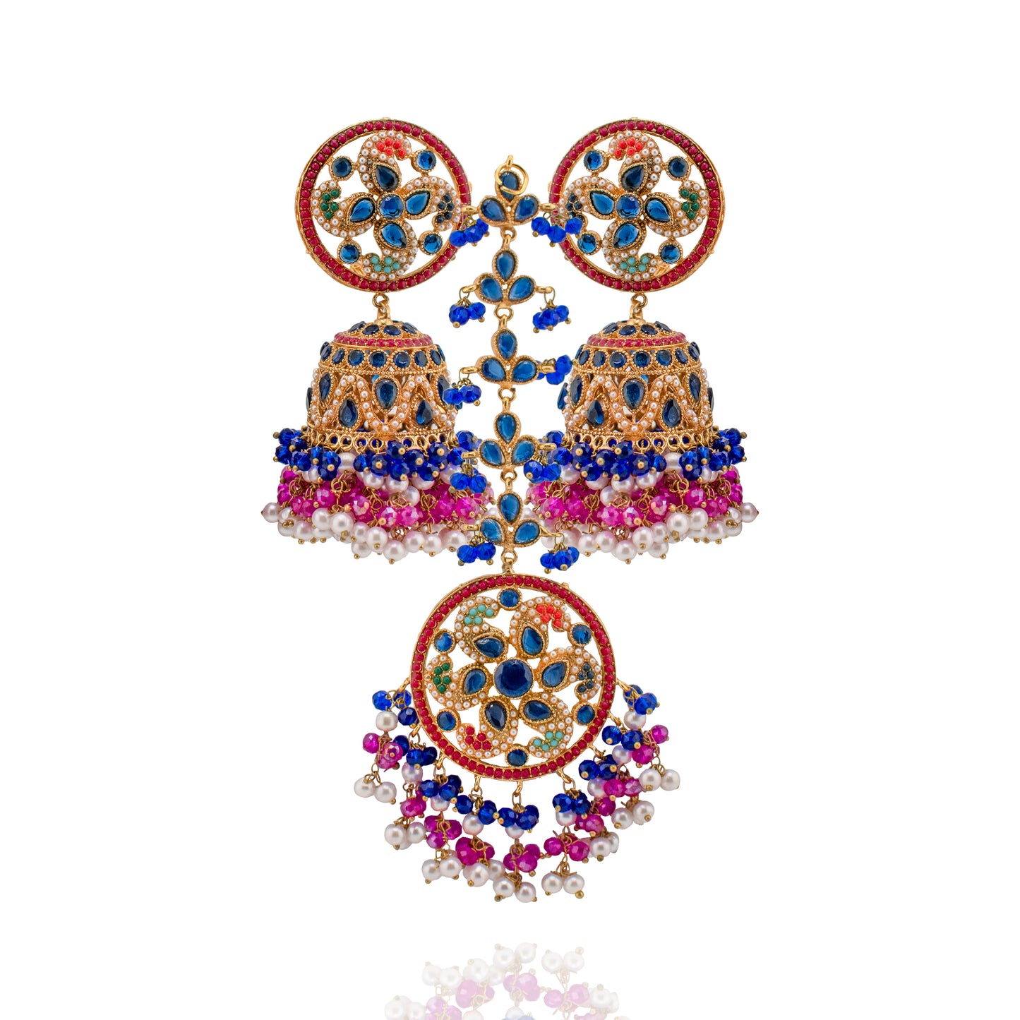 Zaina - Jhumka & Teekah Set